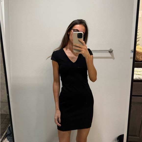 Express | Black Mini Dress - Picture 1 of 3